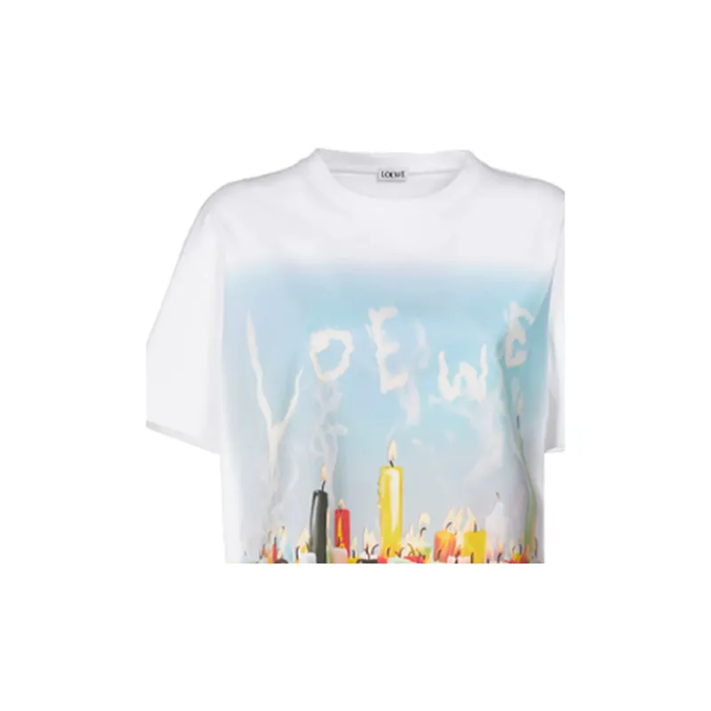 LOEWE T Shirts Women's White-3