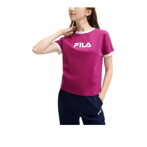 FILA ORIGINALE Regular T Shirt Women's Rosy Red