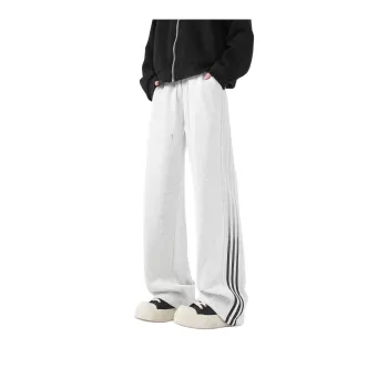 WARNING LIGHT Knitted Sweatpants Unisex