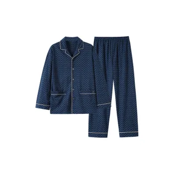 MADALLO Pajama Set Men's Dark Blue