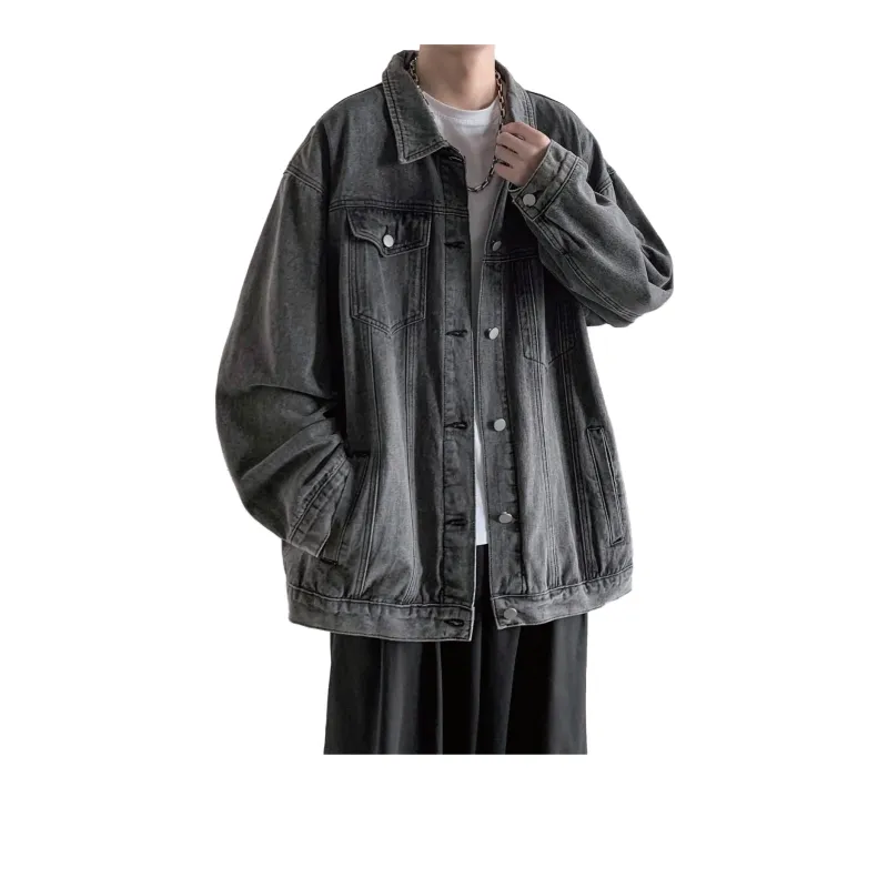 TESTUNG Denim Jackets Unisex-34