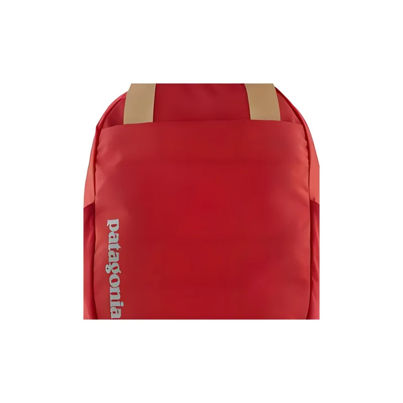 Patagonia Recycled Polyester Backpack Unisex Travel Red-3