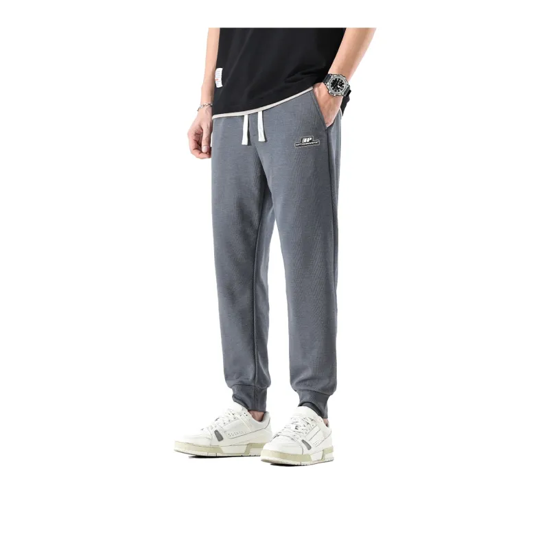 EPTISON Knitted Sports Pants Unisex Black-0