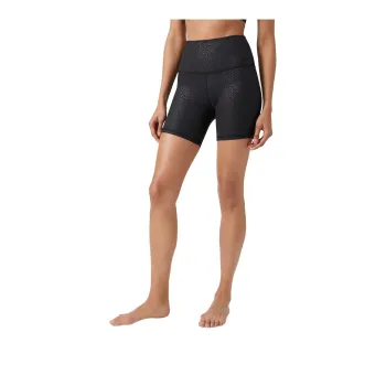 Lululemon Align™ Series Sports Shorts 6' Women's Embossed Black