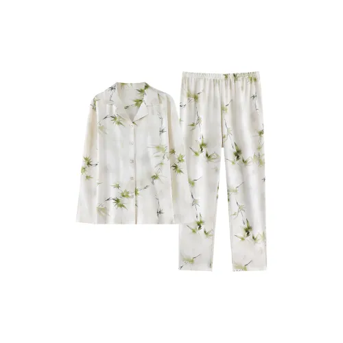 MADALLO Pajama Set Women's Light Green