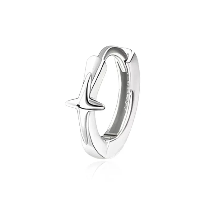 KIVA 999 Fine Silver Earrings Unisex-0