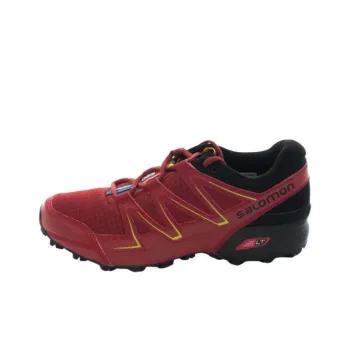 SALOMON Speedcross Vario Flea Anti Slip Wear Resistant Low Top Casual Running Shoes Men's Red