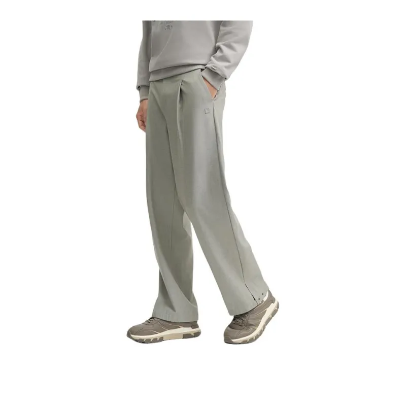 FILA Casual Pants Men's Taupe Dark Gray-1