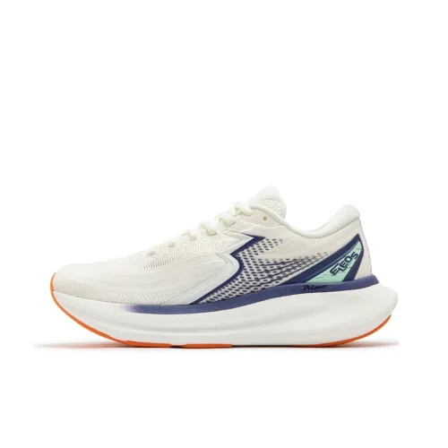 361° International Thread ELEOS Cushioning Anti Slip And Wear Resistant Low Top Running Shoes Unisex White Green