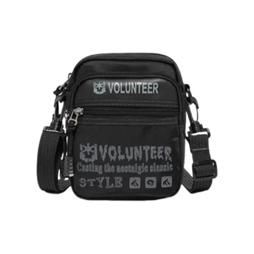Volunteer Nylon Crossbody Bag Small Size Men's Multicolor