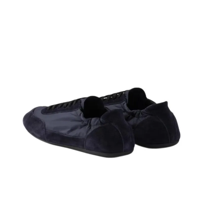 PRADA Collapse Low Top Casual Shoes Women's Blue-3