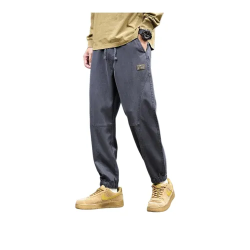 Tonlion Casual Pants Unisex Dark Gray