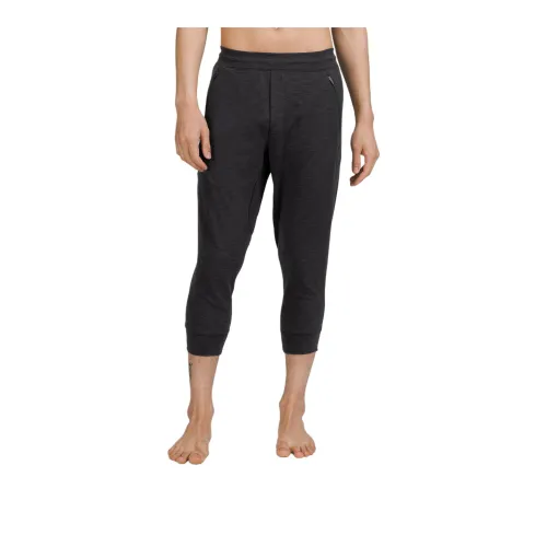 Lululemon BalancerCropped Collection Everlux™ Casual Pants Men's Mixed Color Black