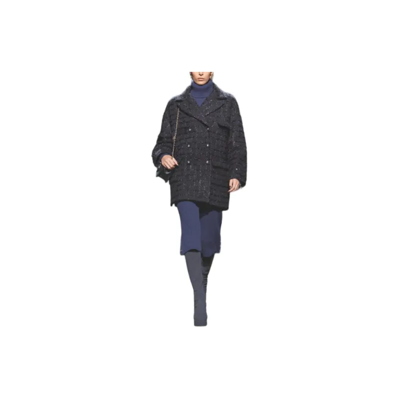 CHANEL Sweater Women's Marine Blue-1