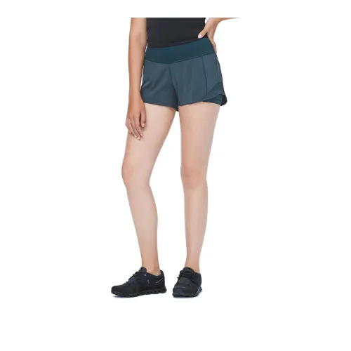 Lululemon Hotty Hot Naked Sports Shorts Women's Midnight Aqua Duck Green