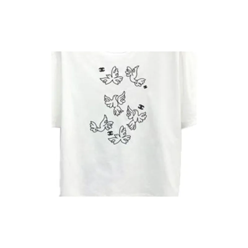 CHANEL T-Shirts Women's White-4