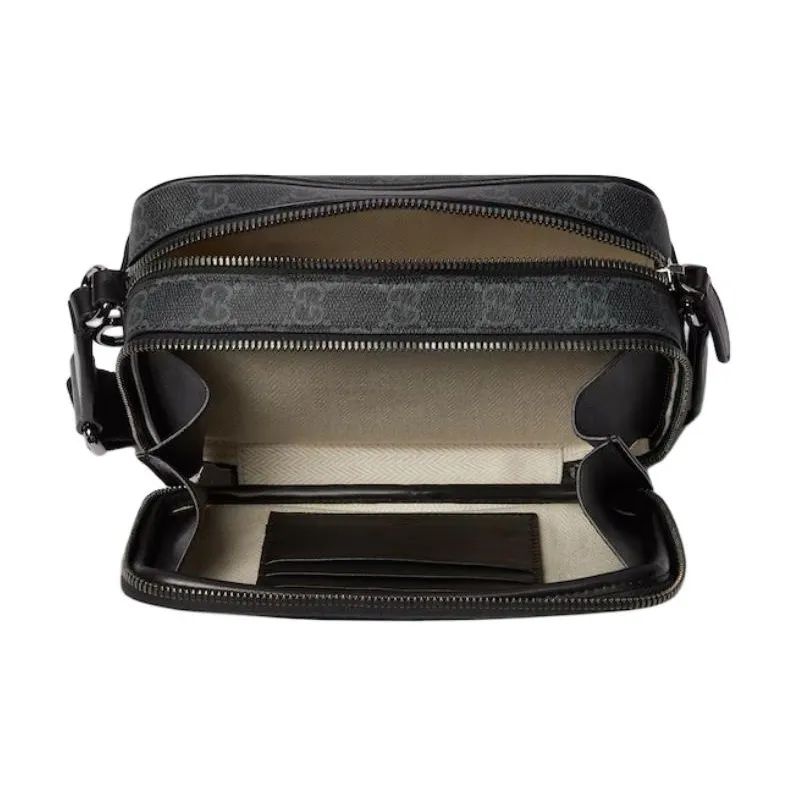 GUCCI Fabric Shoulder Bag Extra Mini Women's Black-4