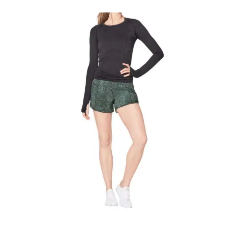 Lululemon Hotty Hot Casual Shorts Women's Black Mixed Color