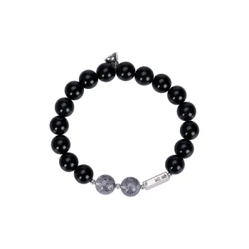 Fengyun Pavilion Obsidian Bracelets Unisex
