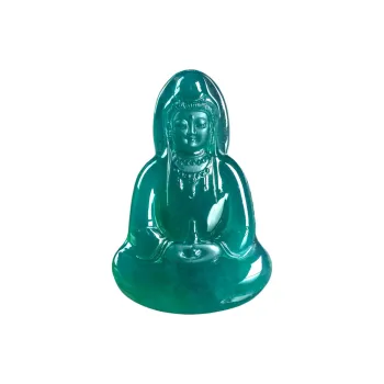 PUPAN Ice Glutinous Jadeite Pendants Unisex