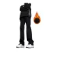Black (Fleece-Lined and Thickened)