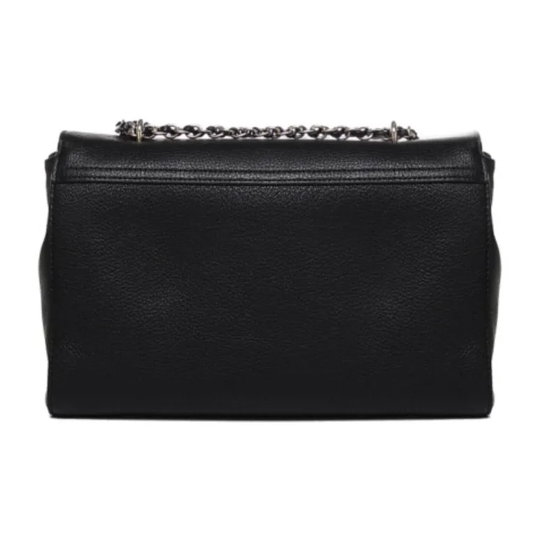 Mulberry Goatskin Shoulder Bag Women's Black-2