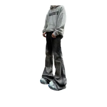 PAINT STAIN Trendy Versatile Jeans Unisex Classic Black