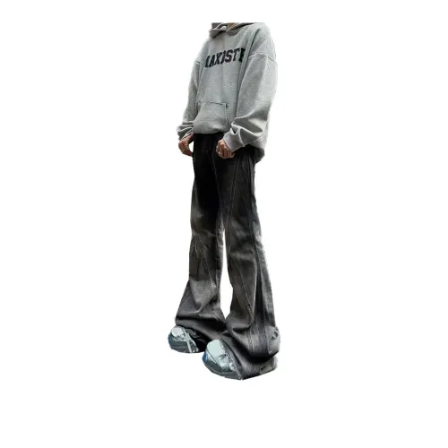 PAINT STAIN Trendy Versatile Jeans Unisex Classic Black