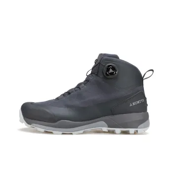 HUMTTO Cushioning Wear Resistant High Top Outdoor Shoes Men's Blue Gray