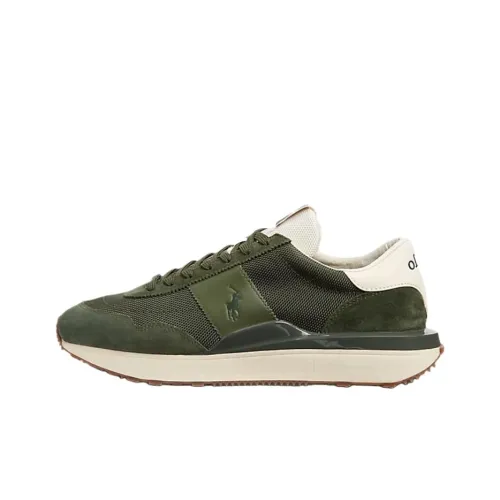 Polo Ralph Lauren Train 89 Low-Top Casual Shoes Men's Green
