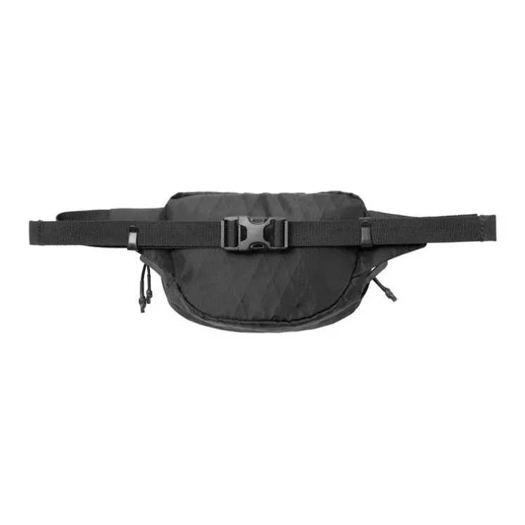 Stussy Canvas Canvas Bag Fanny Pack Regular Unisex Black/White-1