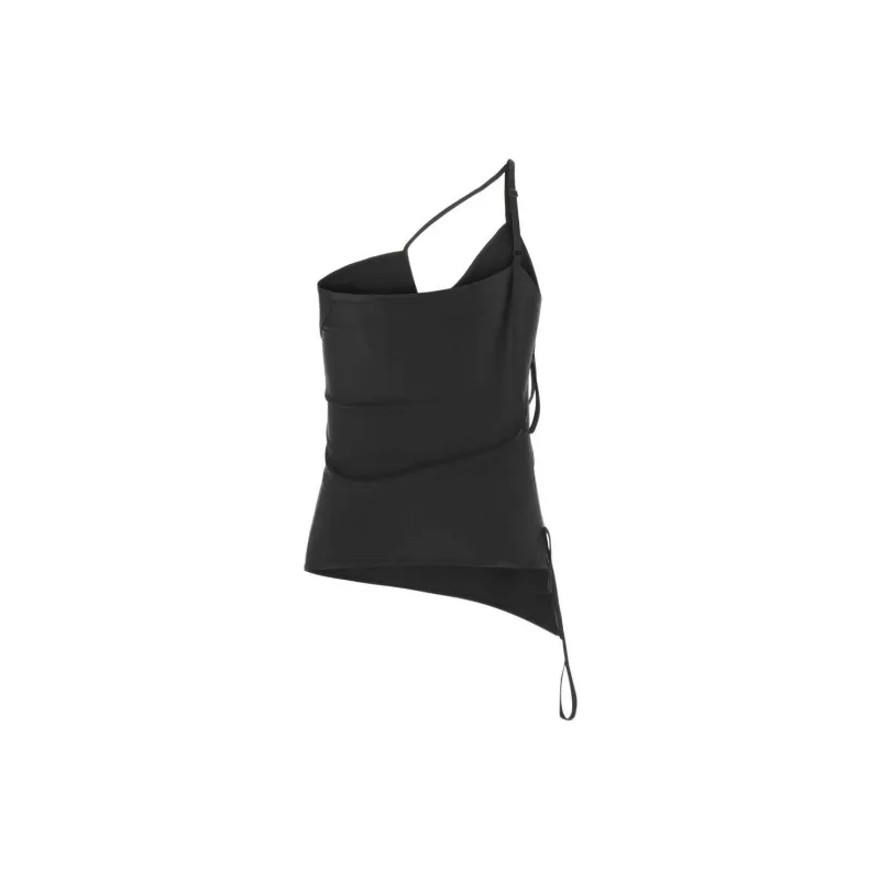 Balenciaga Asymmetric Sleeveless Camisole-1