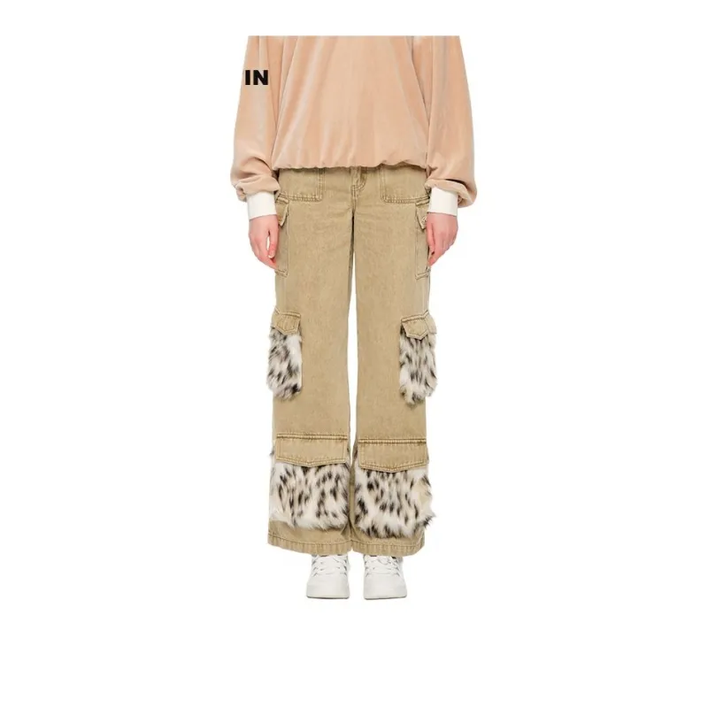 ANDREA MARTIN Jeans Women's Khaki-2