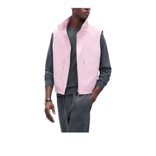 HERMES Vests Men Pink