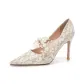 Champagne[Heel Height 9.5cm]