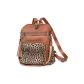 Brown Leopard Print