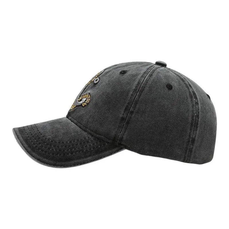 TUCANO Denim Baseball Caps Unisex-3