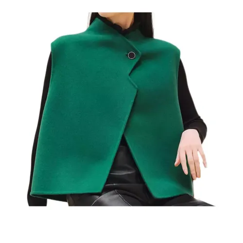 HERMES Vests Women's Green