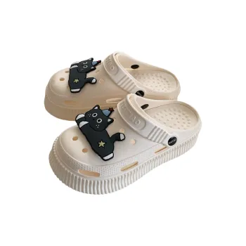 Thin Strips Slippers Women's, White