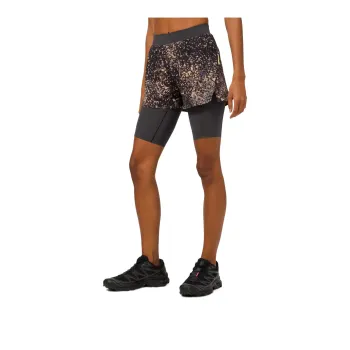 Lululemon Nulux™ Sports Shorts Women's Black Granite Mixed Color