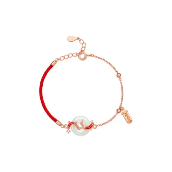 CHINA GOLD Hetian Jade Bracelets White Jade/Pale Greenish White Jade Women's