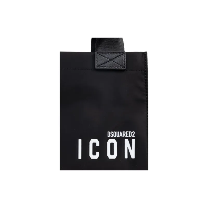 DSQUARED 2 Logo Printed Small Tote Bag-3