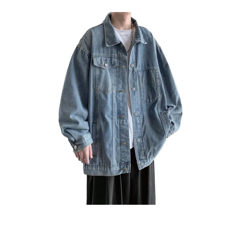 TESTUNG Denim Jackets Unisex-18