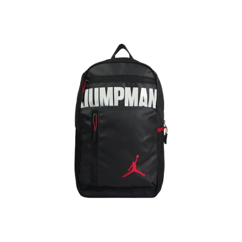 Jordan Polyester Backpack Regular Unisex Black-0