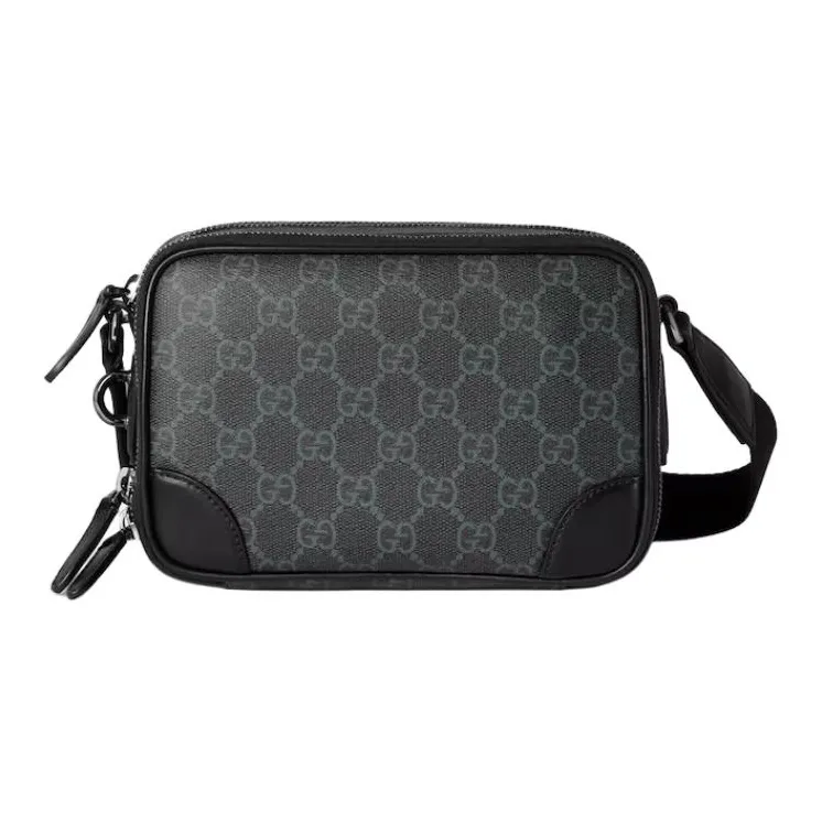 GUCCI Fabric Shoulder Bag Extra Mini Women's Black-0