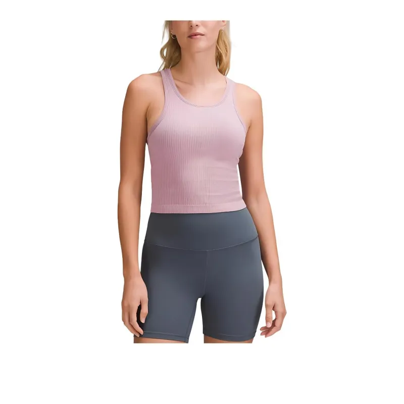 Lululemon Ebb To Street Collection Cropped Collection Sport Vests Women's-4