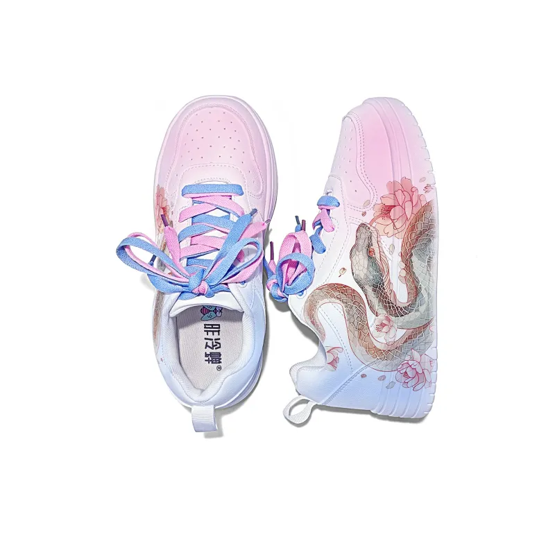 Cold Cicadas Yesterday Slip Resistant Cushioning Lightweight Wear Resistant Low Top Casual Shoes Unisex-4