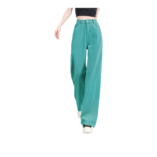 Weixi Jeans Women's Capri Blue