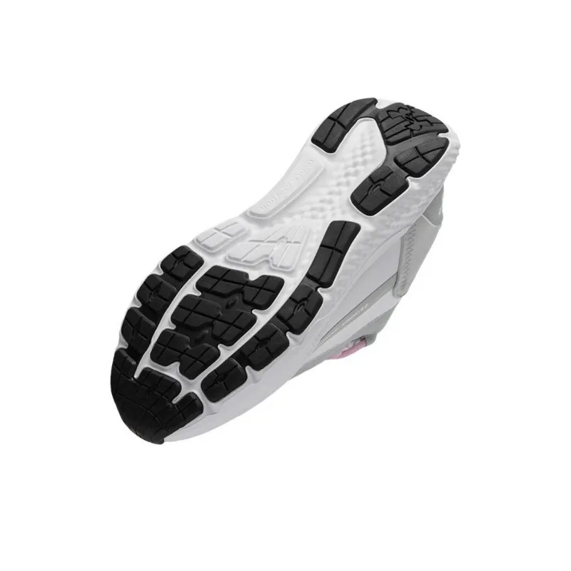 Under Armour Anti Slip Wear Resistant Low Top Casual Shoes Women's White Gray-4