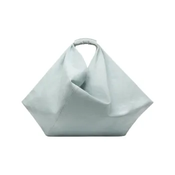 MM6 Maison Margiela Cotton Handbag Women's Gray Blue